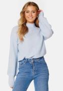 BUBBLEROOM Madina Knitted Sweater Light blue 2XL