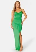 Bubbleroom Occasion Odette Waterfall Gown Green L