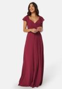 Bubbleroom Occasion Rosabelle Gown Wine-red 42
