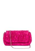 BUBBLEROOM Alice satin party bag Cerise One size