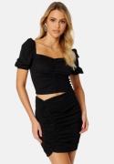 BUBBLEROOM Noomi skirt set Black XS