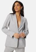 BUBBLEROOM Shelley Blazer Light grey melange 36