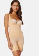 DORINA Absolute Sculpt Seamless Open Bust Romper BE0001-Beige XXL