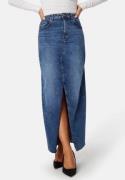 Pieces Pcjessie high waist ankle denim skirt Medium Blue Denim M