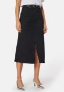 SELECTED FEMME Slfkrista-gerda High Waist maxi skirt Black Denim 34