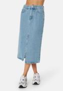 ONLY Bianca Midi Skirt Denim Light Blue Denim XL