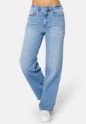 ONLY Onlmadison Blush HW Wide Light Blue Denim S/32