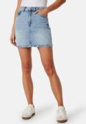 VERO MODA Vmtessa High Rise short denim skirt Light Blue Denim XS