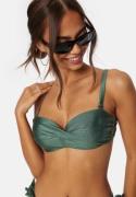 BUBBLEROOM Twisted Bikini Top Green 70C