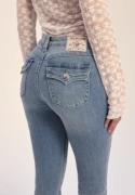 True Religion Becca Mid Rise Bootcut Flap Peak Spot 30