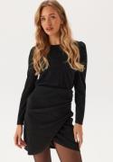 ONLY Onlrich L/S GLITTER DRESS Glit Black Detail:black Glitter L