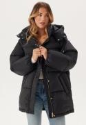 GANT Mid Length Down Jacket Black M