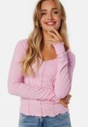 BUBBLEROOM Babylock Long Sleeve Top Dusty pink L