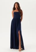 Bubbleroom Occasion Waterfall Soft Gown Navy L