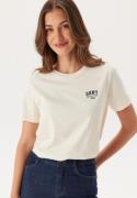 GANT Reg Small Graphic Ss T-shirt Cream XL