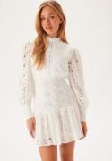 Bardot Remy Mini Lace Dress 110601 Orchid White 40(UK12)