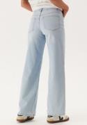 ONLY Onlmadison Blush Hw Wide Dnm Light Blue Bleached De L/32