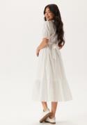 Happy Holly Broderie Anglaise V-Neck Dress White 36/38