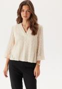 VILA Vilumena V-neck 3/4 TOP TOP To Birch XS