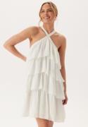 VILA Vifiluka H/N S/L SHORT DRESS S Cloud Dancer 44
