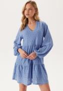 Object Collectors Item Objlaila Gia L/S RE SHORT DRES Cornflower Blue ...