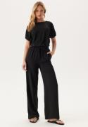 VILA Vijosa Hw Wide Pants - Noos Black Beauty 34