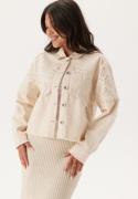 ONLY Onlelena Crochet Jacket Moonbeam XS