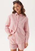 TOMMY JEANS Tjw Rlx Linen Shirt Th3 Precious Pink/STRIPE XL