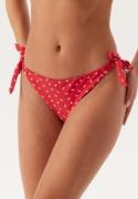 BUBBLEROOM Tie Bikini Bottom Red/Floral S