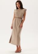 Pieces Pcchilli Summer Sl Ankle Dress Crockery XS