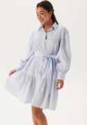 GANT Reg Classic Poplin Striped Dre Fresh Blue 40