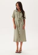 ONLY Onlcaro S/S LINEN BL BELT DRES Tea M