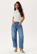 ONLY Onlhorseshoe Mw Barrel Pleat D Medium Blue Denim  31/32