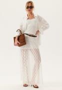 VERO MODA Vmnelda Hw Long Lace Skirt Snow White XS