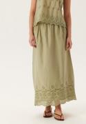 ONLY Onllou Life Emb Long Skirt Elm S