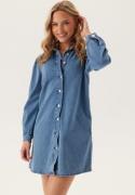 ONLY Onlalma L/S Dress DNM Medium Blue Denim XS