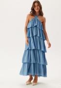 VILA Vifiluka H/N S/L ANKLE DRESS  Blissful Blue 36