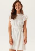VERO MODA Vmtrine Sl Short Lace Dress Snow White M
