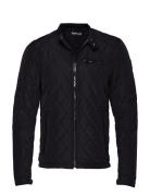 Jacket Quiltet Jakke Black Replay