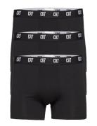 Cr7 Basic, Trunk, 3-Pack Boxershorts Black CR7