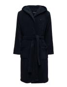 Hooded Bathrobe Morgenkåbe Badekåbe Blue Tommy Hilfiger