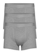 3-Pack Boxer Brief Boxershorts Grey Bread & Boxers