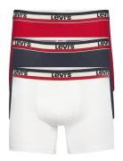 Levis Men Sprtswr Logo Boxer Brief Boxershorts White Levi´s