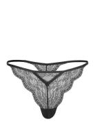 Isabelle String Tr G-streng Undertøj Black Hunkemöller