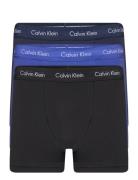 Trunk 3Pk Boxershorts Black Calvin Klein