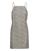 Anf Womens Dresses Kort Kjole Grey Abercrombie & Fitch