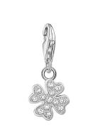 Charm Pendant Cloverleaf Halskæde Hængesmykke Silver Thomas Sabo