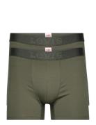 Levis Men Mel Wb Boxer Brief Org Co 2P Boxershorts Green Levi´s