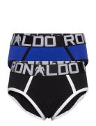 Cr7 Boys Line, Brief, 2-Pack Night & Underwear Underwear Underpants Mu...