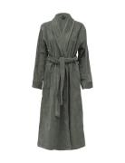 Svanen Terry Velour Robe Morgenkåbe Grey Høie Of Scandinavia